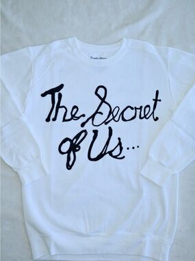 Gracie Abrams The Secret of Us Tracklist White Crewneck Sweatshirt S